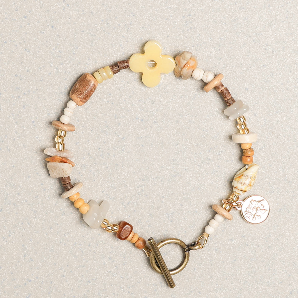 Towtow Archive - Clover Symbol Bracelet (Vintage Red) product image 17 | TRAB K-Fashion Australia