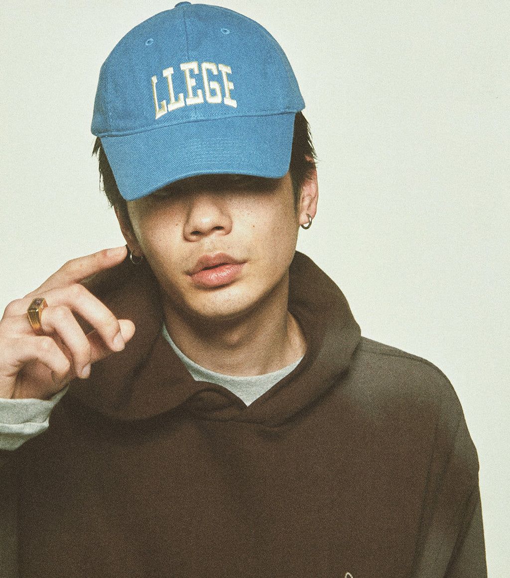 Llege - Classic Llege Denim Ball Cap (Blue) product image 6 | TRAB K-Fashion Australia