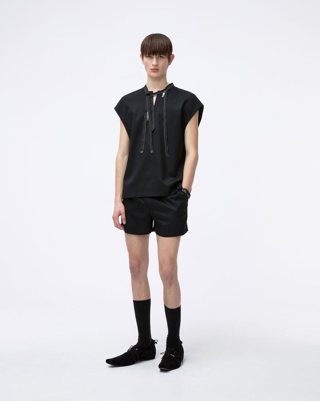 Ader Error - Sleeveless Product. 64 (Noir) product image 1 | TRAB K-Fashion Australia