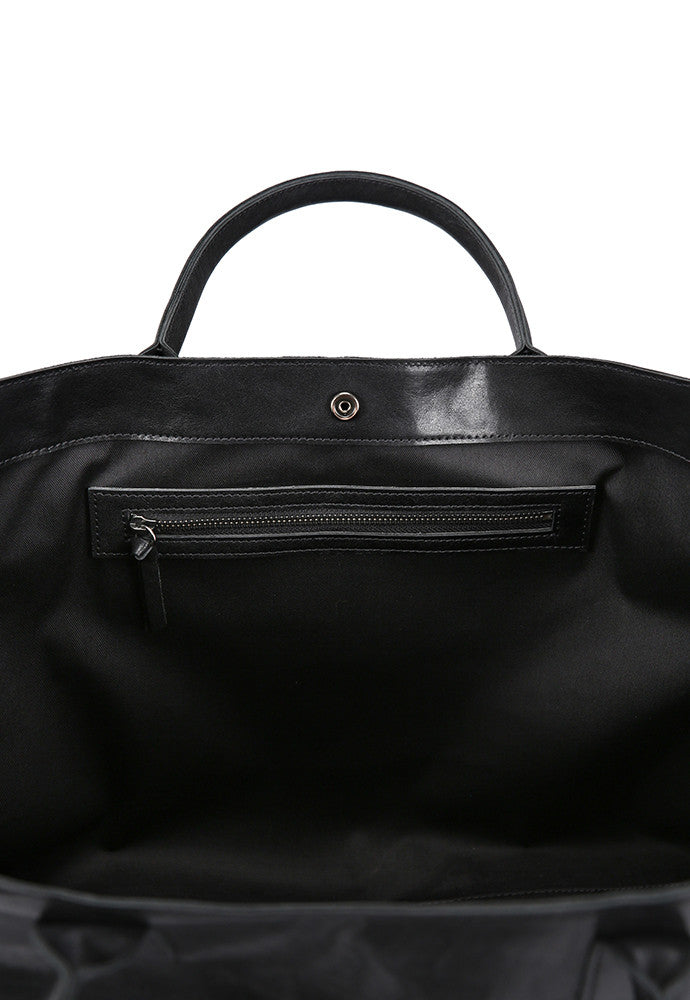 Art if acts - Leather Weekend Bag (Black) product image 11 | TRAB K-Fashion Australia