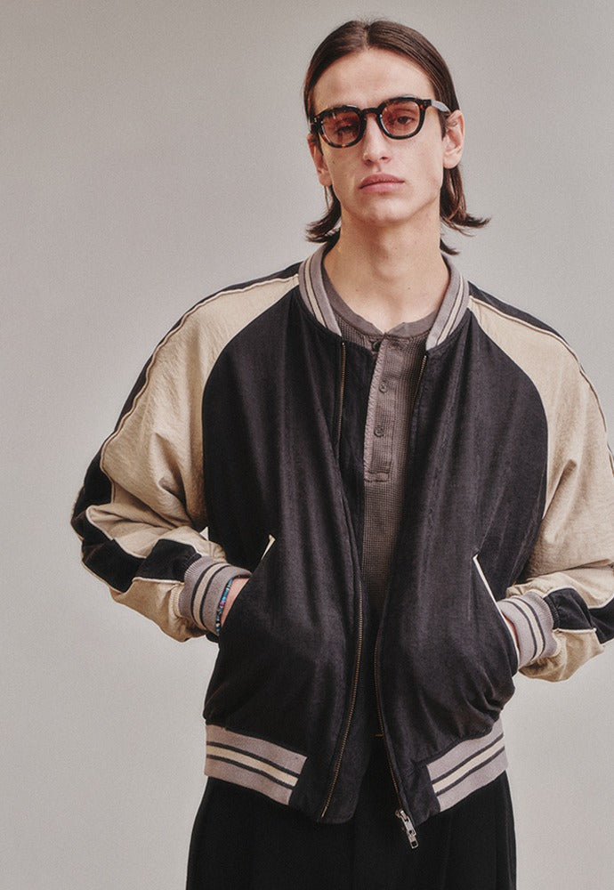 Art if acts - Vintage Souvenir Jacket (Black/Mud) product image 1 | TRAB K-Fashion Australia