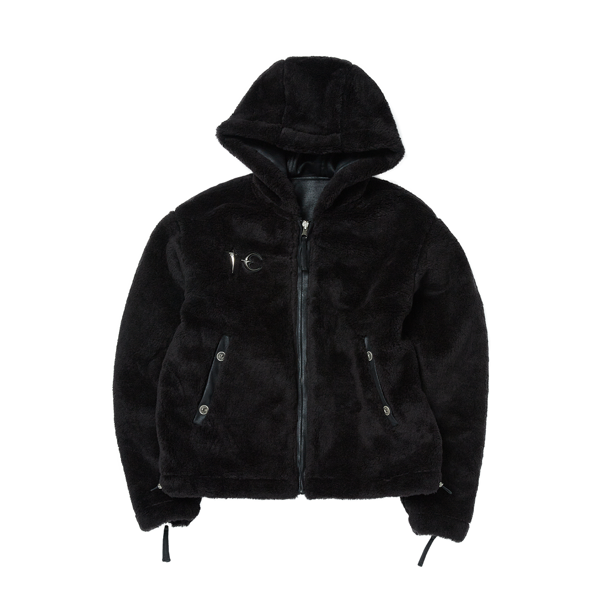 Thug Club - TC Reversible Shearling Jacket (Black) product image 3 | TRAB K-Fashion Australia