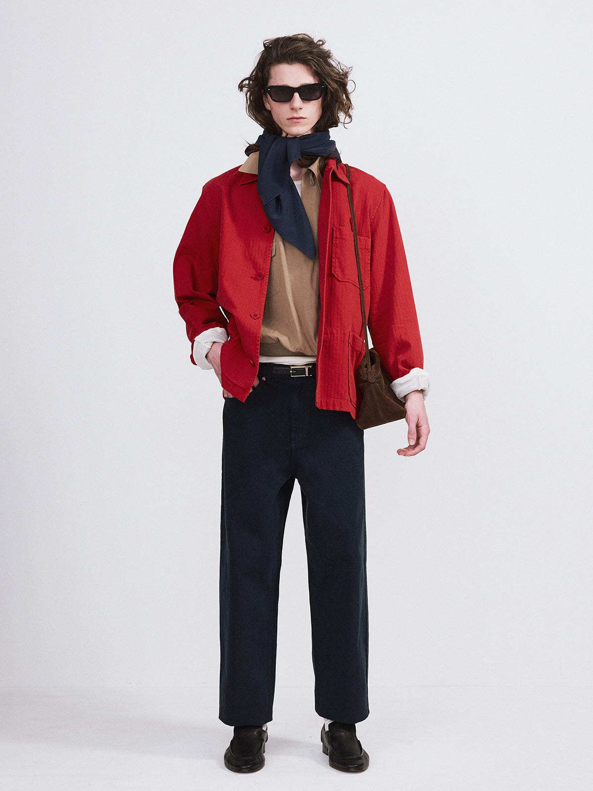 Recto - Garment Dyed Work Jacket (Red) product image 2 | TRAB K-Fashion Australia