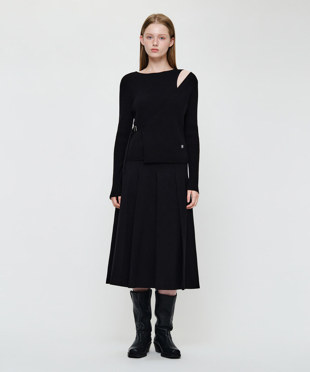 Marithe & Francois Girbaud - Wrap Knit (Black) product image 6 | TRAB K-Fashion Australia