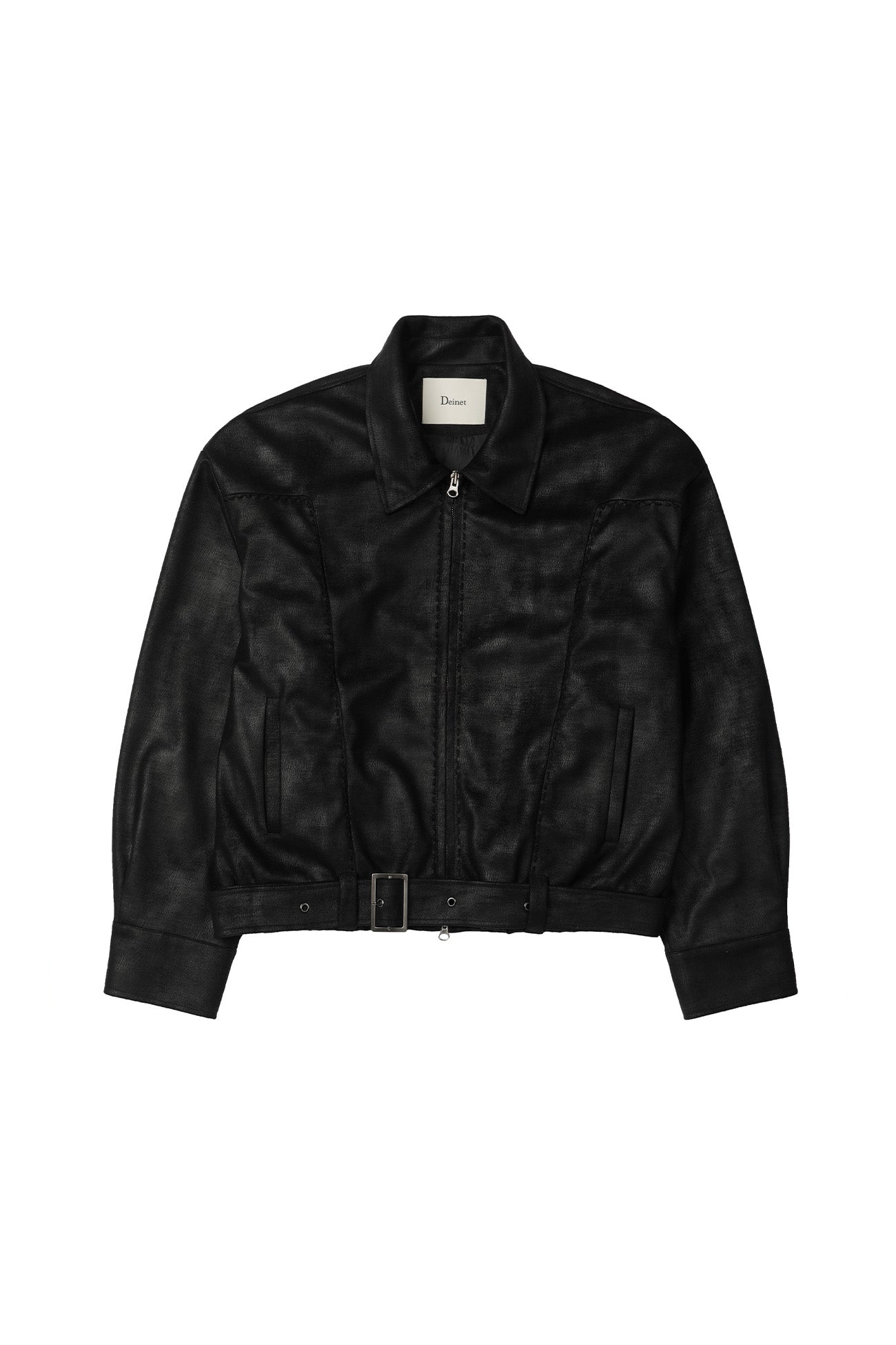 Deinet - Stitch Bomber Jumper (Black) product image 9 | TRAB K-Fashion Australia