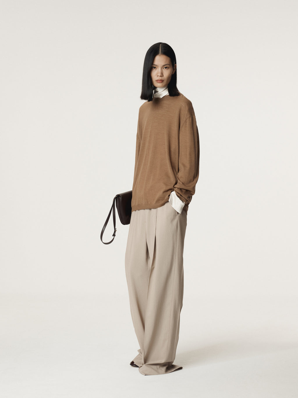 Recto - Back Open Detail Knit Top (Ochre) product image 3 | TRAB K-Fashion Australia