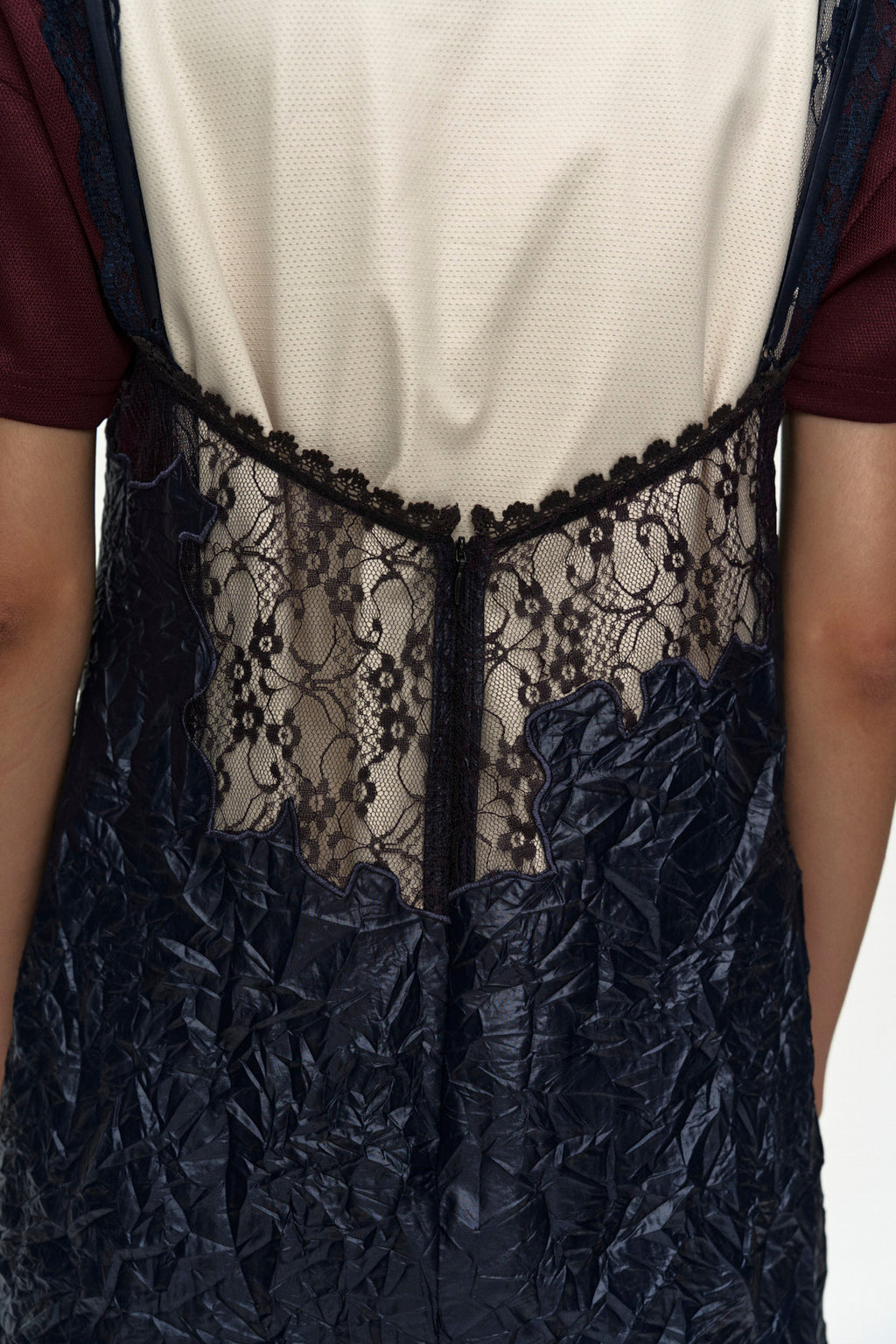 Andersson Bell - Embroidery Lace Dress (Navy) product image 7 | TRAB K-Fashion Australia