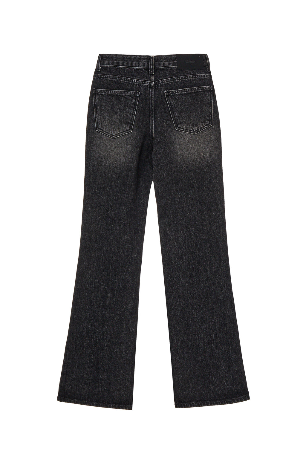 Deinet - Slim Semi Bootcut Denim (Black) product image 2 | TRAB K-Fashion Australia