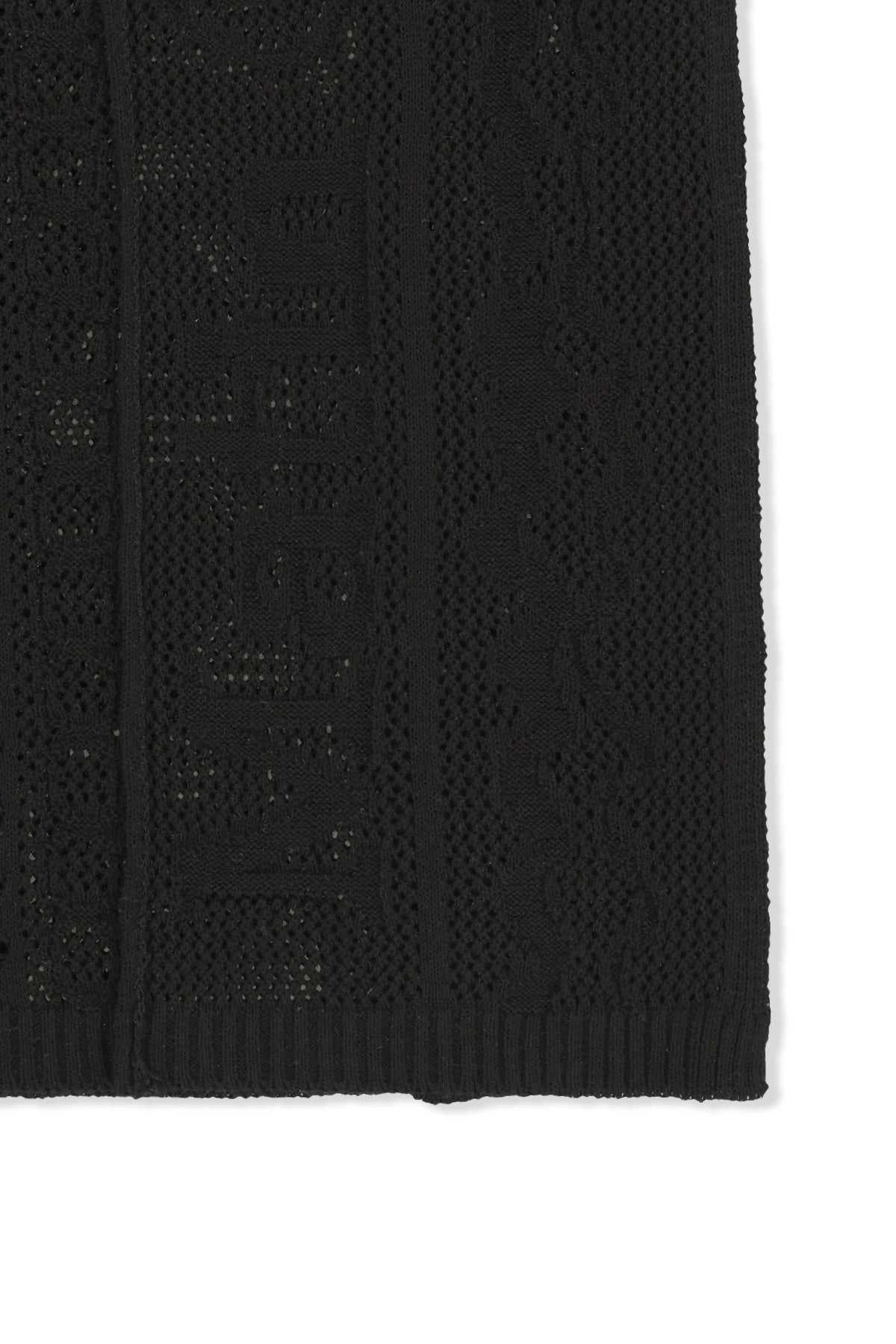 Matin Kim - Mesh Logo Wrap Mini Skirt (Black) product image 4 | TRAB K-Fashion Australia