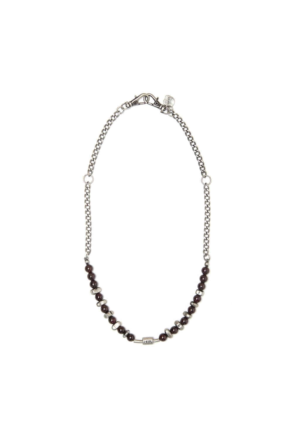Hatchingroom - Gem Stone 2Way Necklace Garnet (OC) product image 1 | TRAB K-Fashion Australia