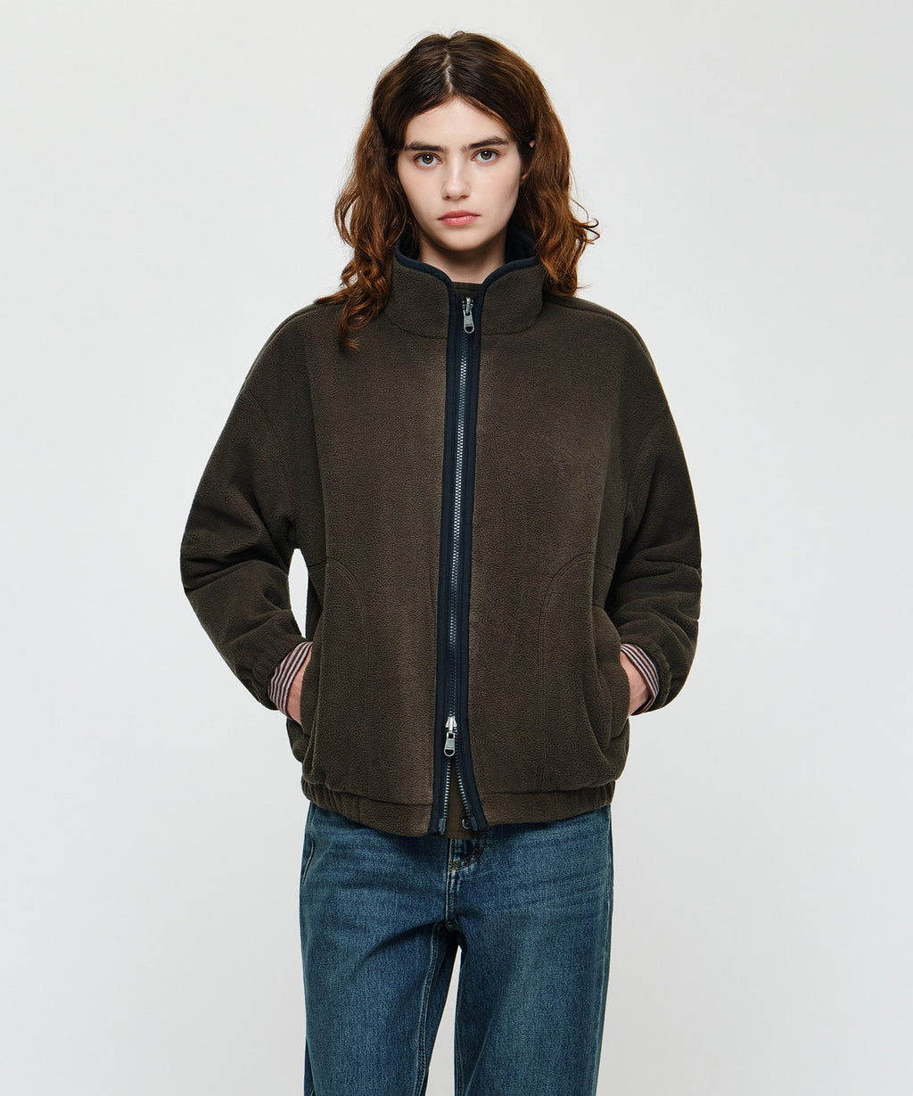 Marithe & Francois Girbaud - Reversible Sailing Jacket (Khaki Brown) product image 6 | TRAB K-Fashion Australia