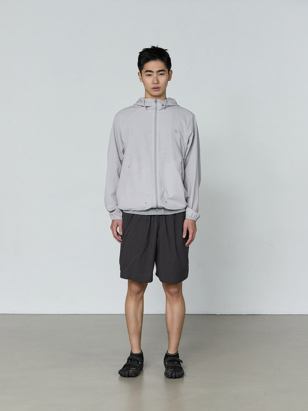 San San Gear - Air Hole Jacket (Light Grey) product image 2 | TRAB K-Fashion Australia