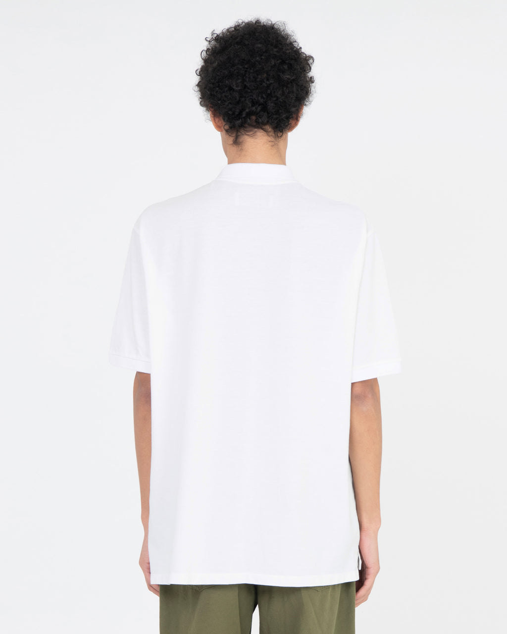 Brownyard - Vintage Cotton Pique Shirt (Off White) product image 2 | TRAB K-Fashion Australia