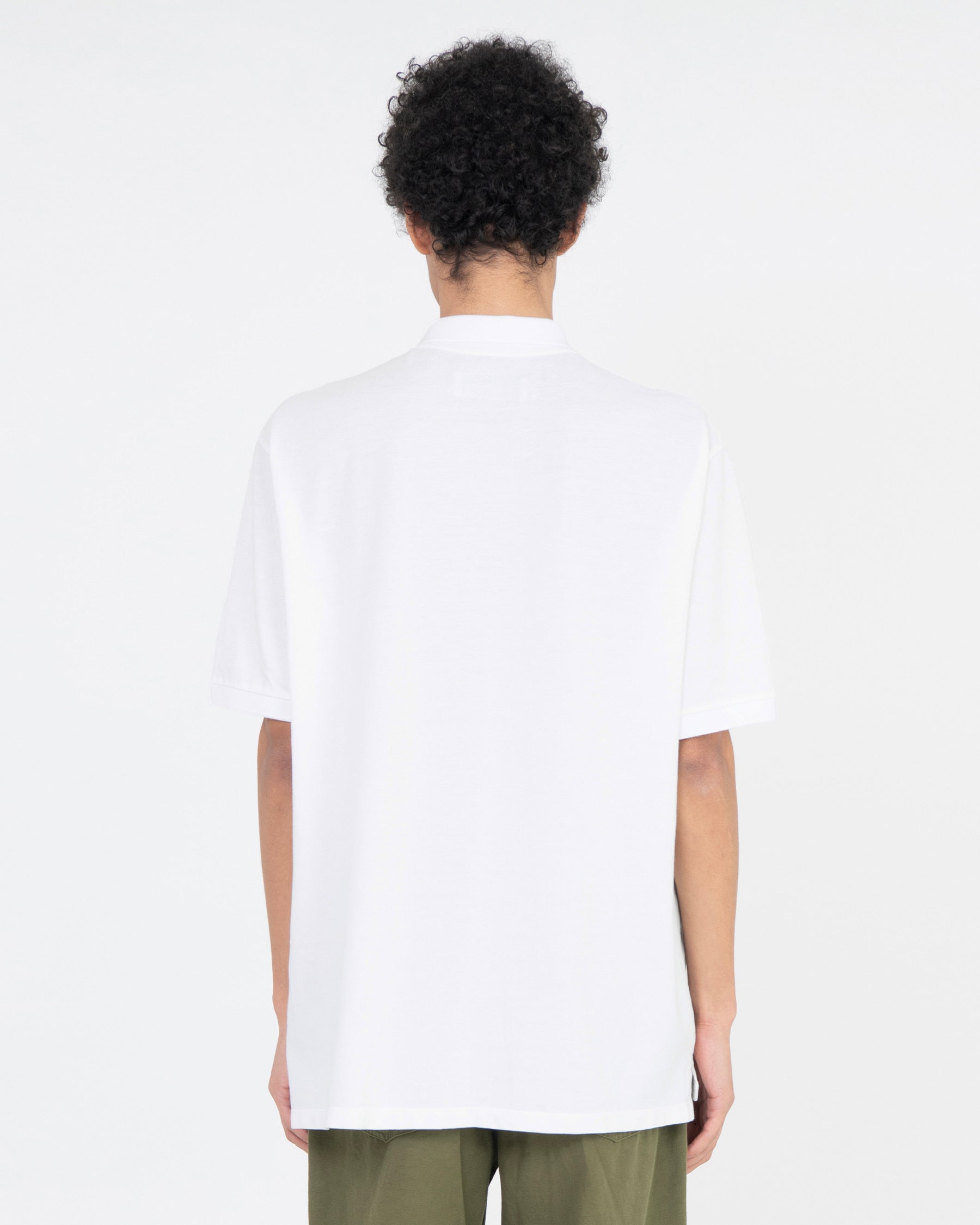 Brownyard - Vintage Cotton Pique Shirt (Off White) product image 2 | TRAB K-Fashion Australia