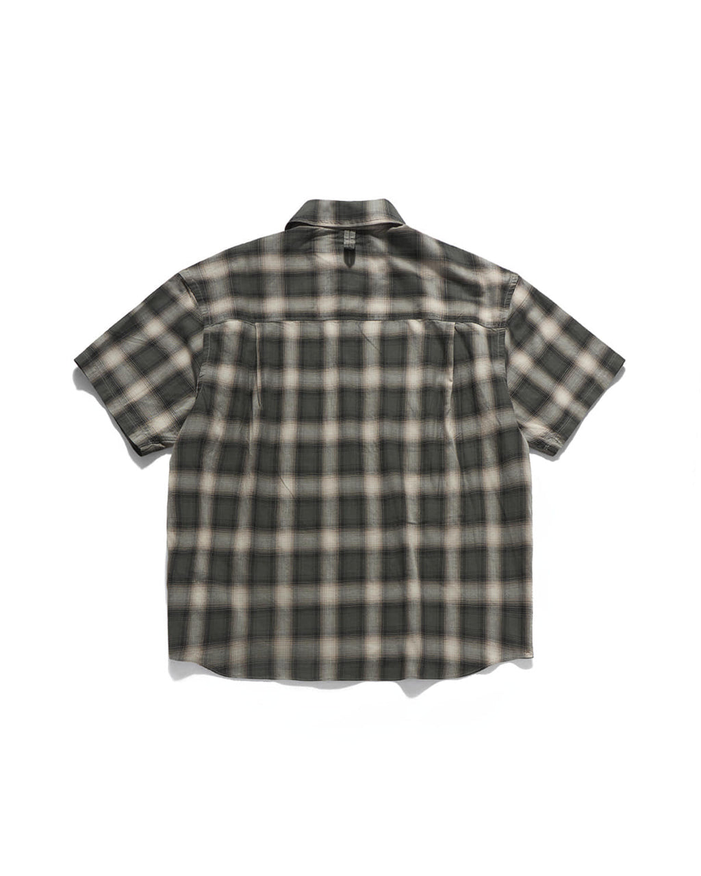 Eastlogue - Workaday Half Shirts (Green Ombre Check) product image 2 | TRAB K-Fashion Australia