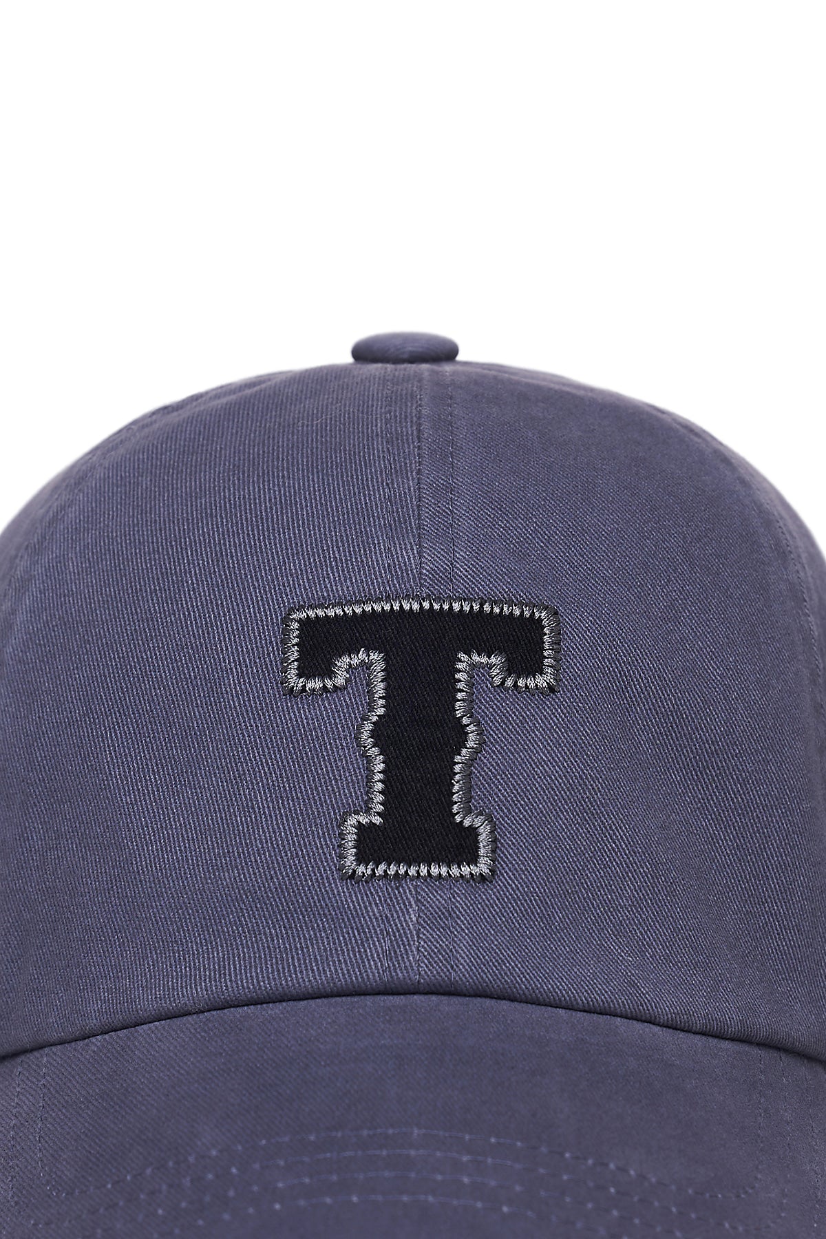 Matin Kim - Matin Initial Ball Cap (Blue) product image 4 | TRAB K-Fashion Australia