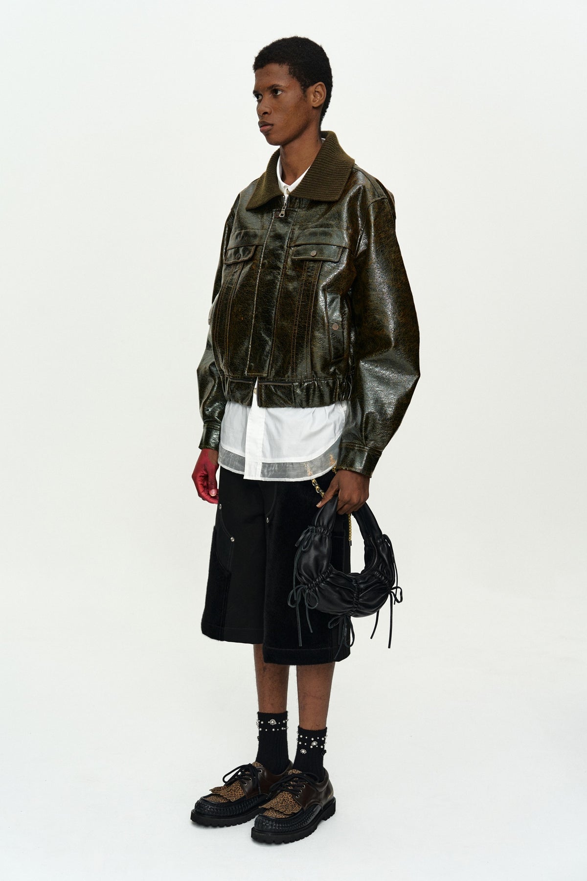 Andersson Bell - Ortega26 Bomber Jacket (Khaki) product image 12 | TRAB K-Fashion Australia
