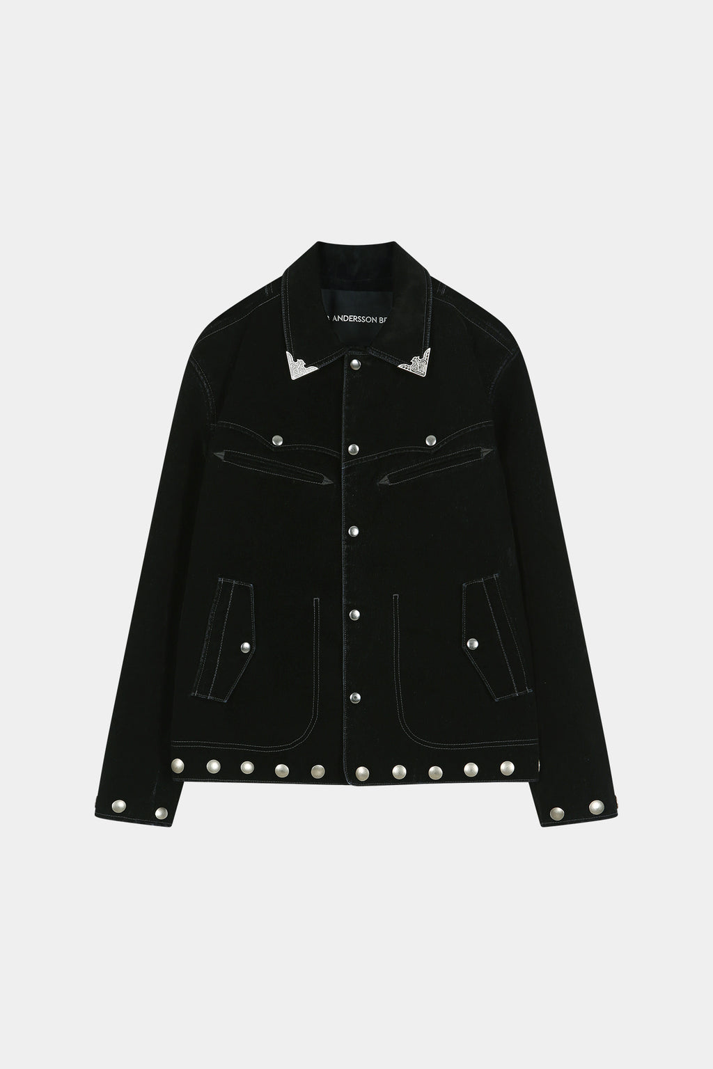 Andersson Bell - Atlanta Flock Velvet Jacket (Black) product image 14 | TRAB K-Fashion Australia