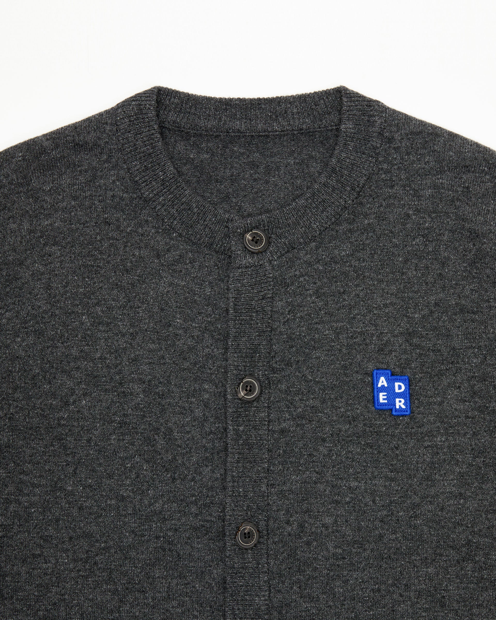 Ader Error - Sig; BL Tag cardigan 02 (Charcoal) product image 5 | TRAB K-Fashion Australia