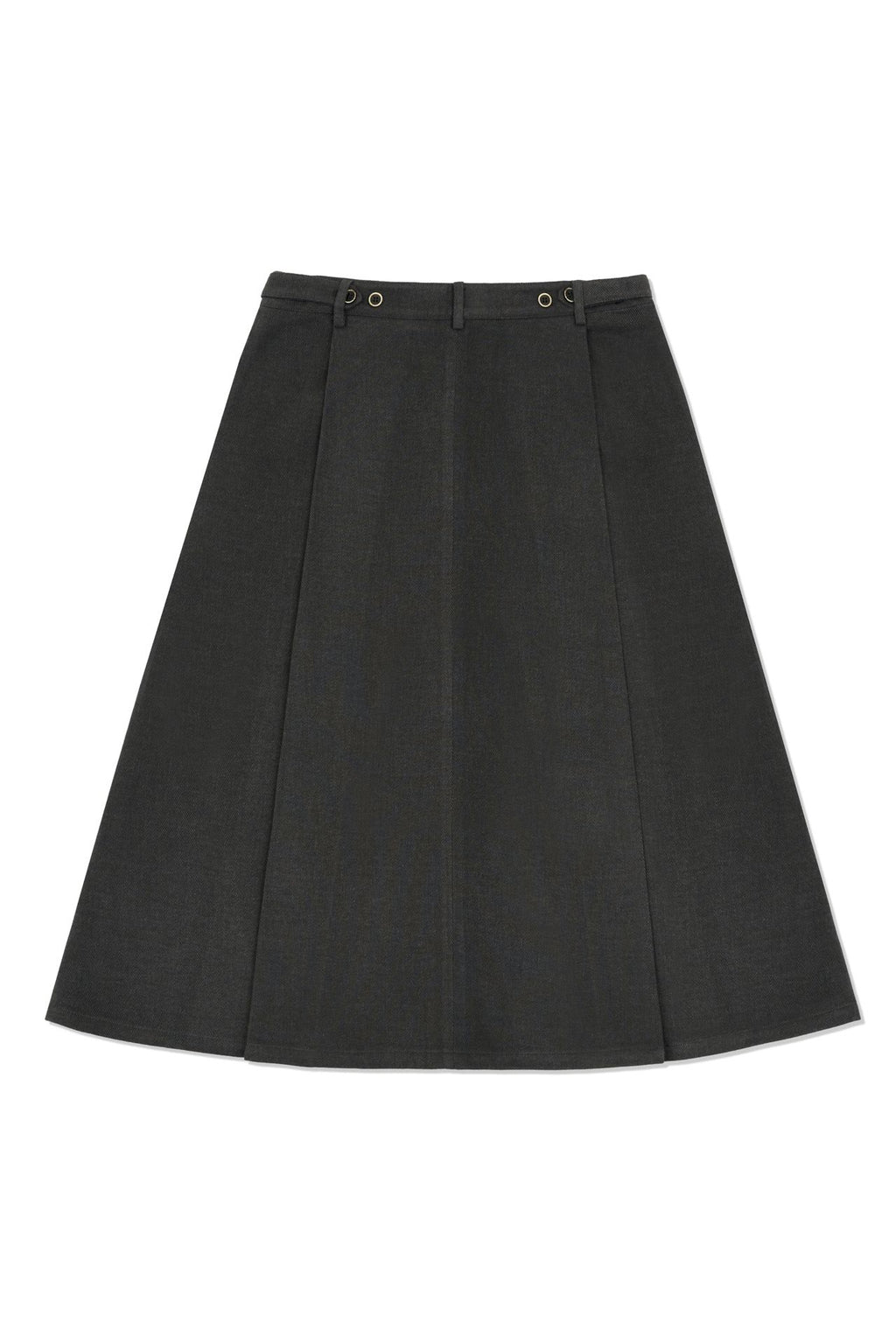 Ioedle - Kite Flying Pleated Skirt (Charcoal) product image 3 | TRAB K-Fashion Australia