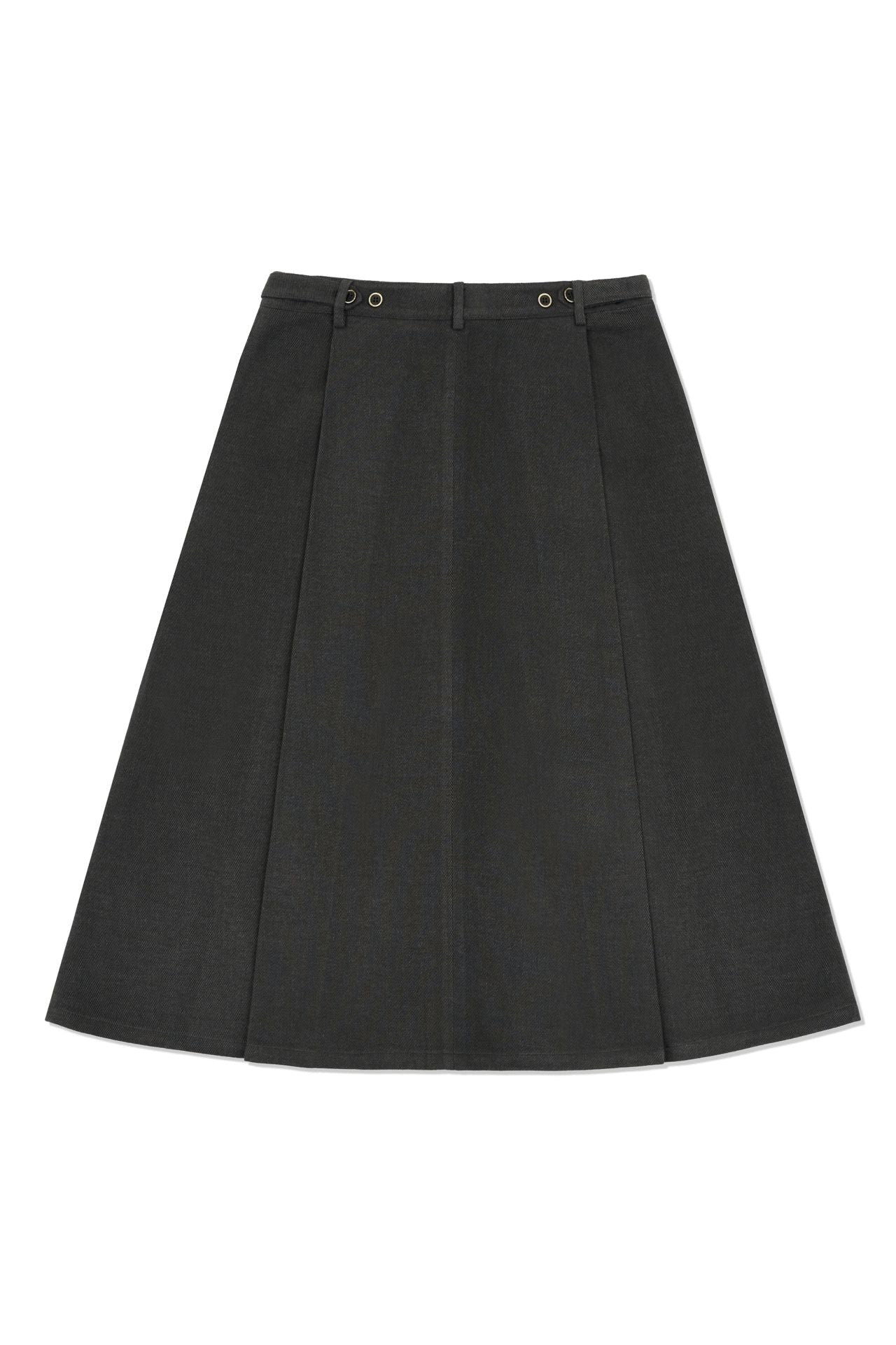 Ioedle - Kite Flying Pleated Skirt (Charcoal) product image 3 | TRAB K-Fashion Australia