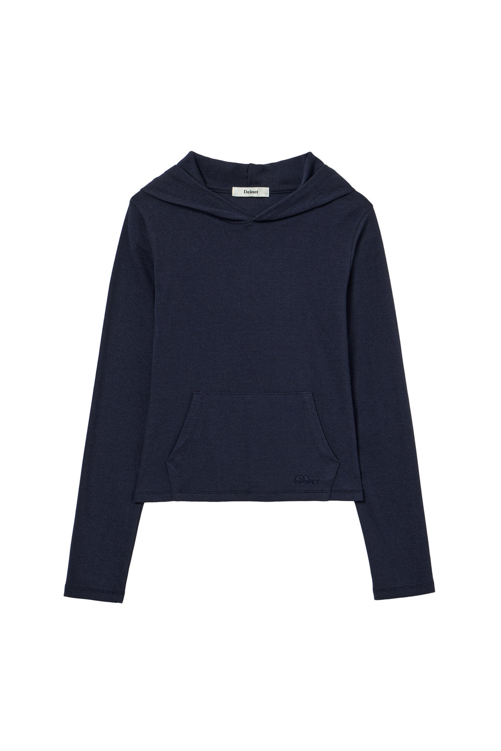 Deinet - Basic Slim Hoodie (Navy) product image 1 | TRAB K-Fashion Australia
