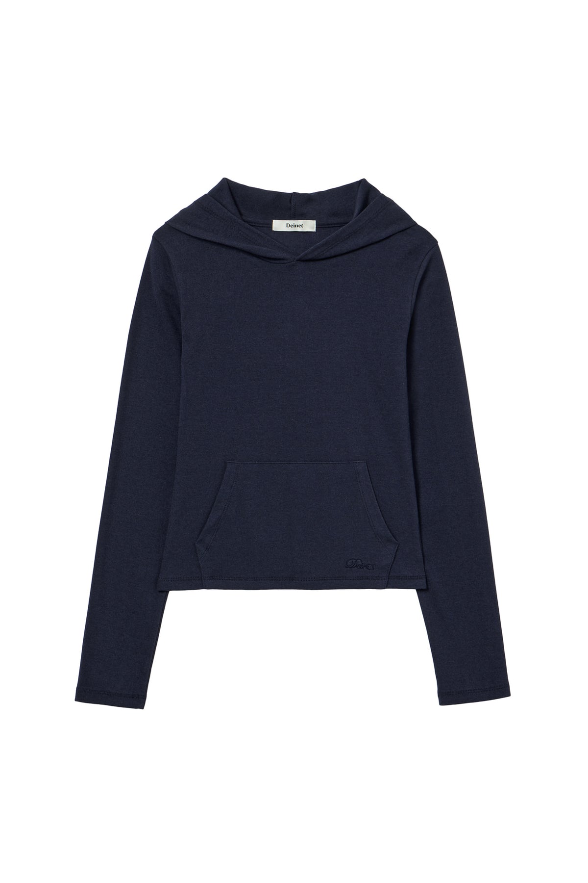 Deinet - Basic Slim Hoodie (Navy) product image 1 | TRAB K-Fashion Australia