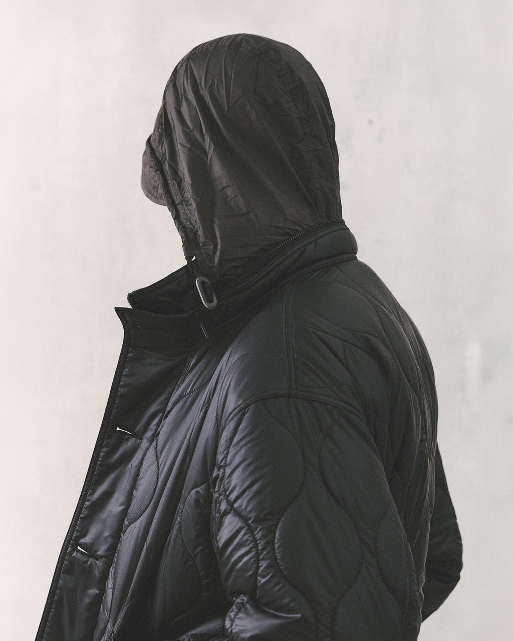 Eastlogue - Hiker Jumper (Quilted Black) product image 4 | TRAB K-Fashion Australia