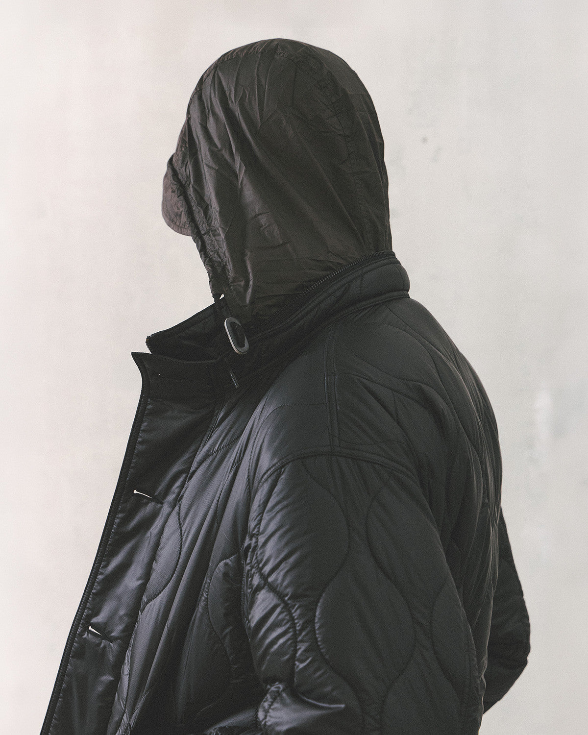 Eastlogue - Hiker Jumper (Quilted Black) product image 4 | TRAB K-Fashion Australia