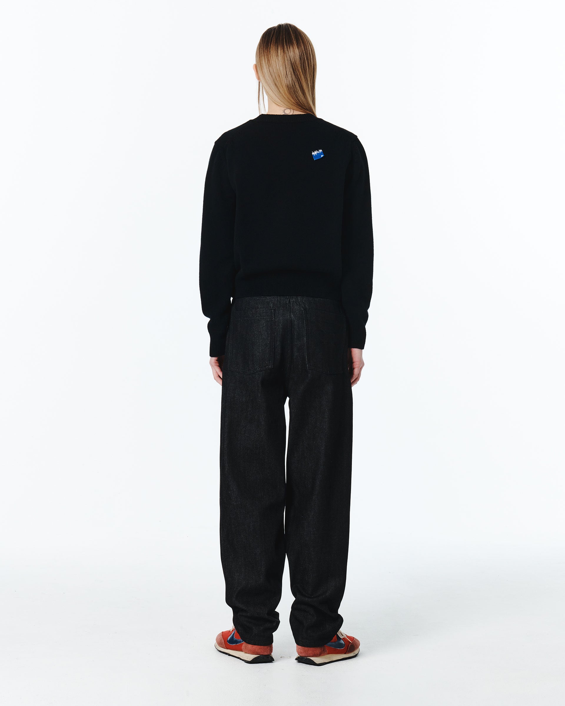 Ader Error - Sig; BL Tag knit 01 (Noir) product image 4 | TRAB K-Fashion Australia