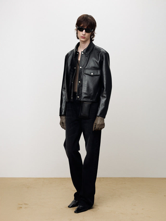 Tonywack - Flared-Leg Denim Jeans (Faded Black) product image 4 | TRAB K-Fashion Australia