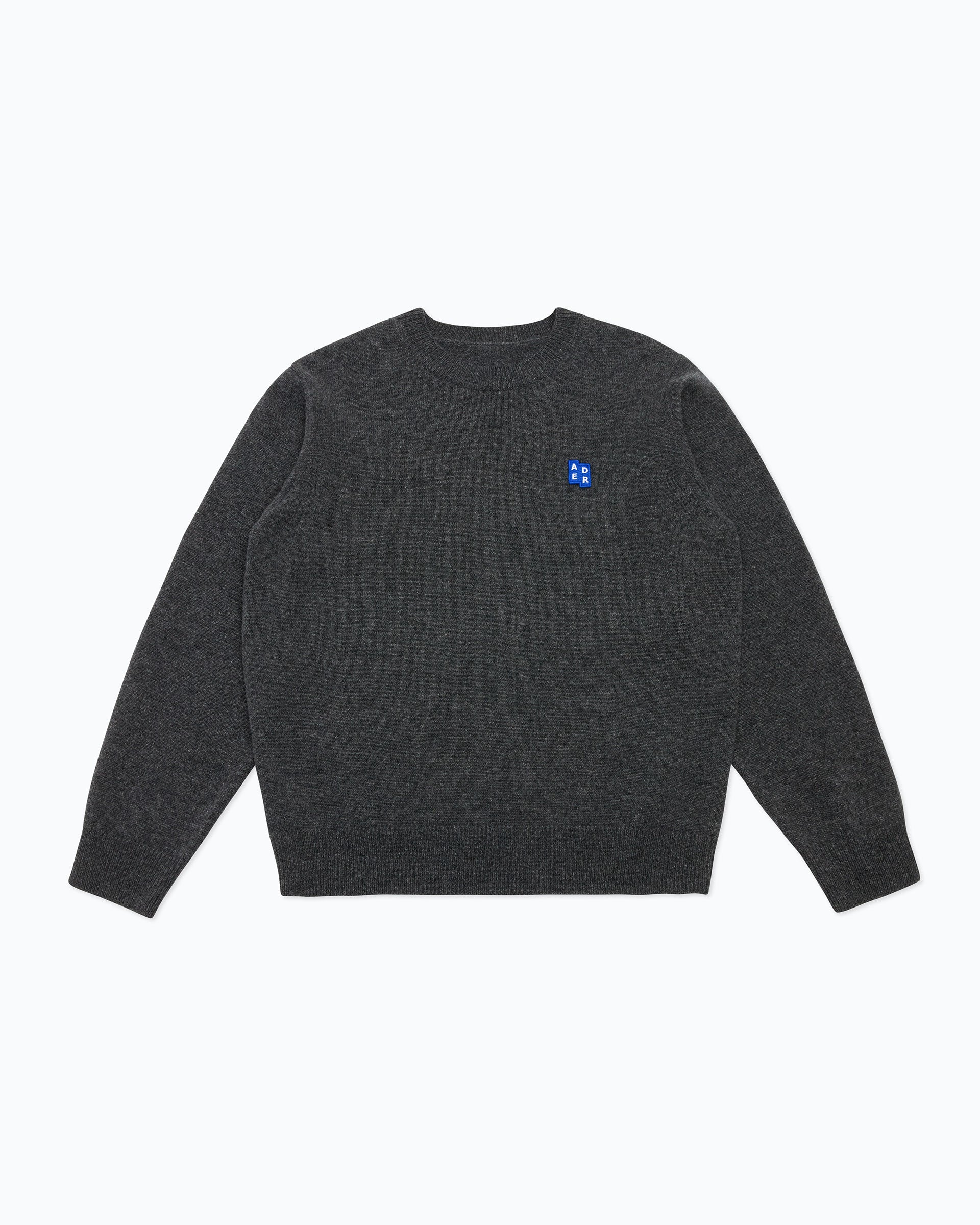 Ader Error - Sig; BL Tag knit 01 (Charcoal) product image 3 | TRAB K-Fashion Australia