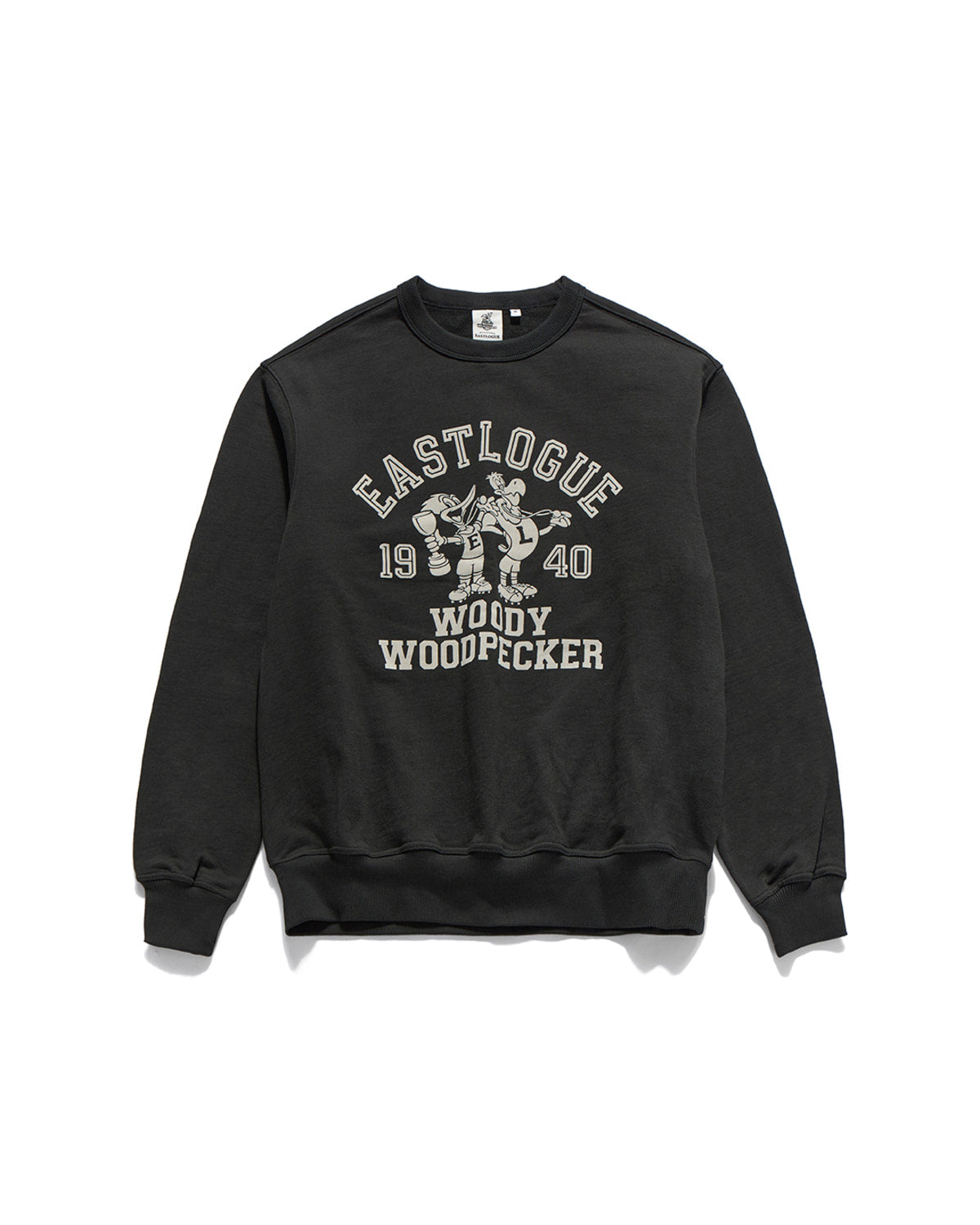 Eastlogue - Flocking Winning Woody Sweat Shirts (Black) product image 1 | TRAB K-Fashion Australia