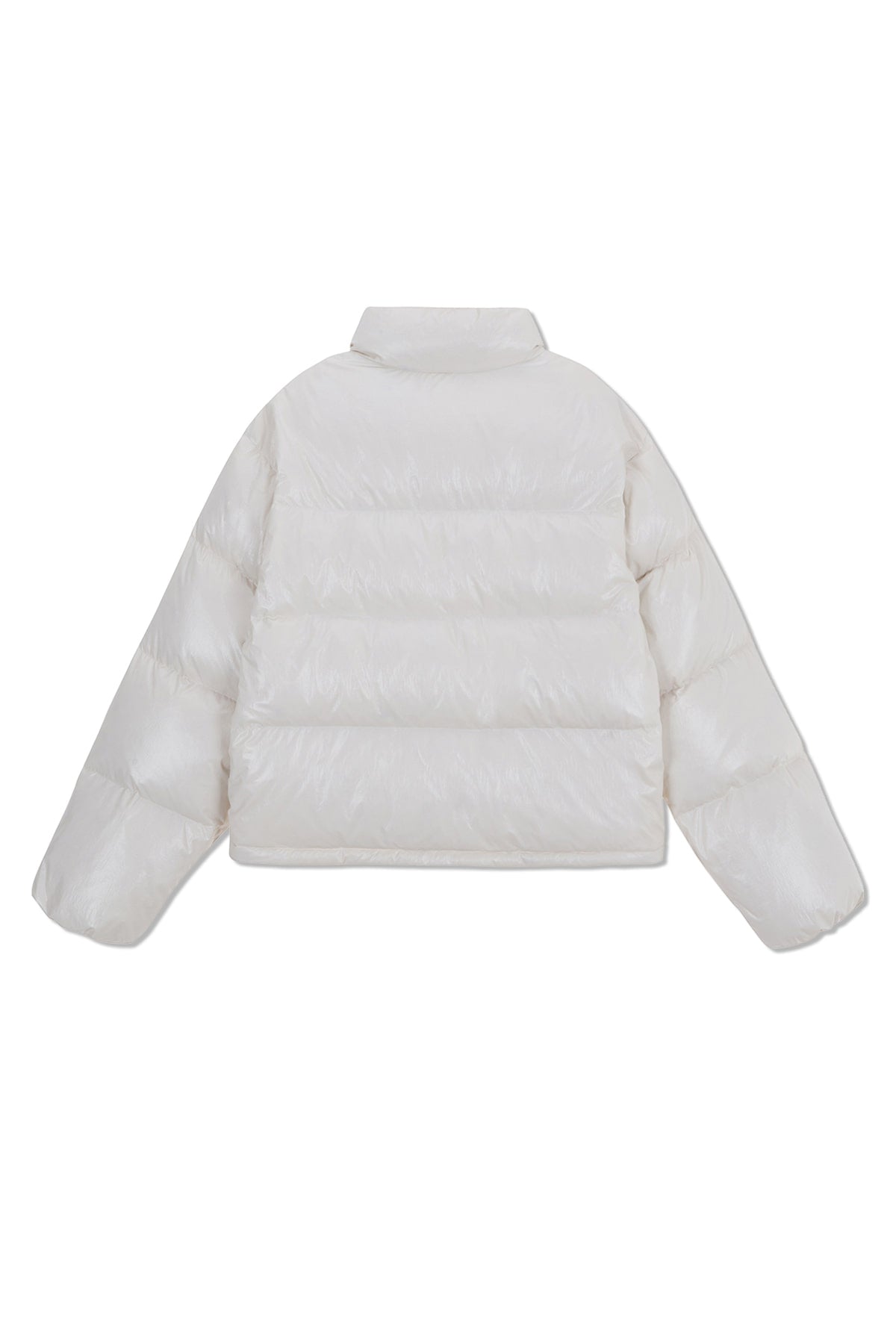 Matin Kim - Small Logo Volume Down Jumper (Ivory) product image 3 | TRAB K-Fashion Australia