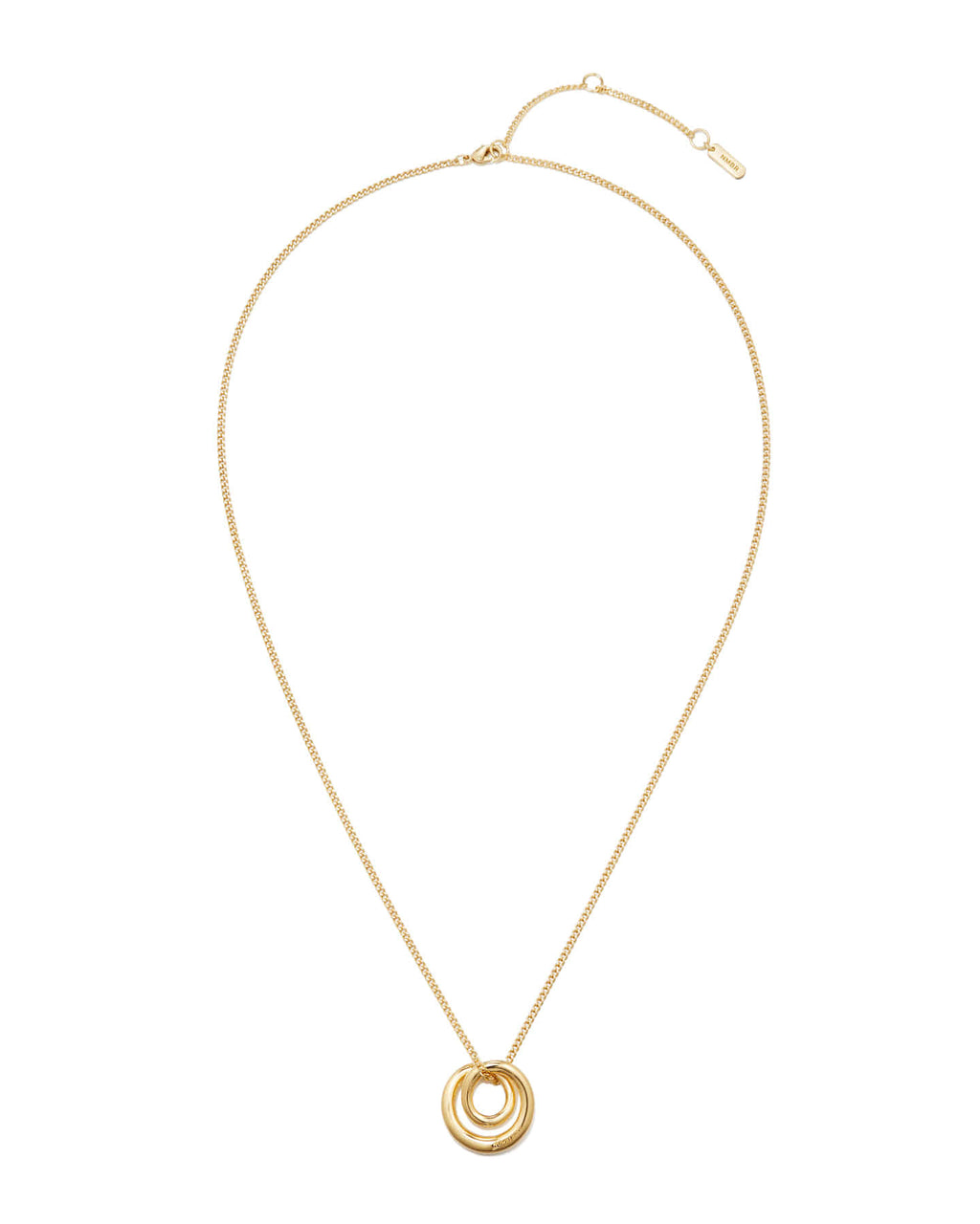Numbering - Twisted Circle Pendant Necklace #6805 product image 6 | TRAB K-Fashion Australia