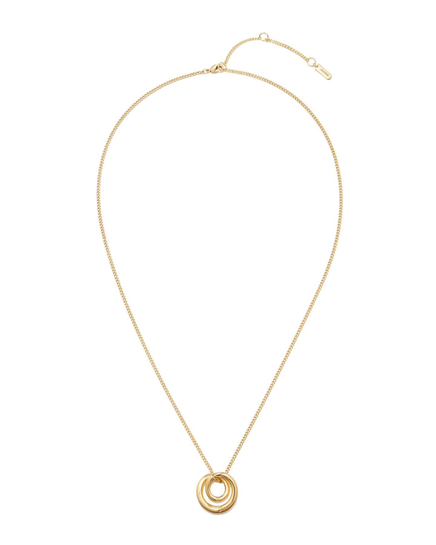 Numbering - Twisted Circle Pendant Necklace #6805 product image 6 | TRAB K-Fashion Australia