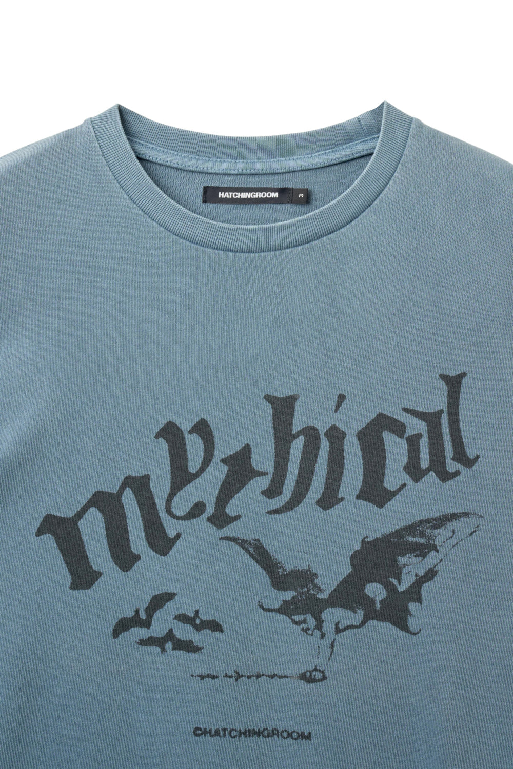 Hatchingroom - Mythical Angel Tee Over Dyed Sky (Blue) product image 3 | TRAB K-Fashion Australia