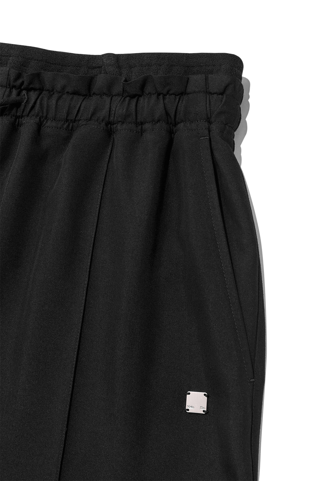 Matin Kim - Layered Banding Sweatpants (Black) product image 4 | TRAB K-Fashion Australia