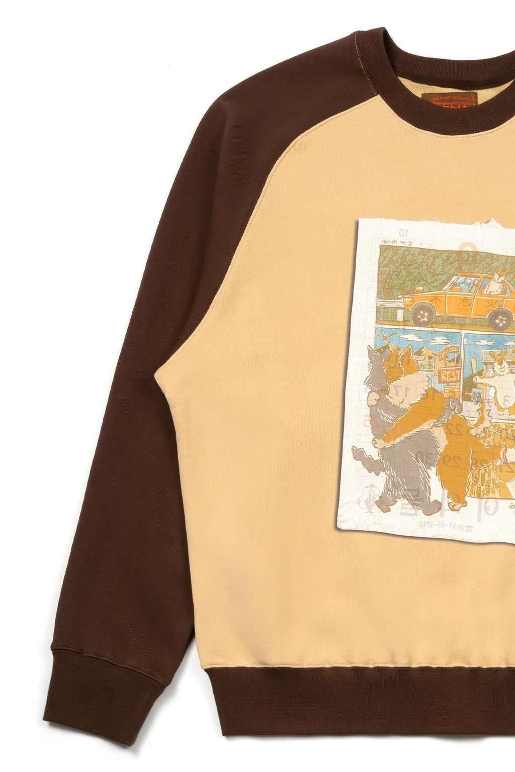 Ioedle - On The Way To Grandma’S House Sweatshirt (Ivory) product image 3 | TRAB K-Fashion Australia