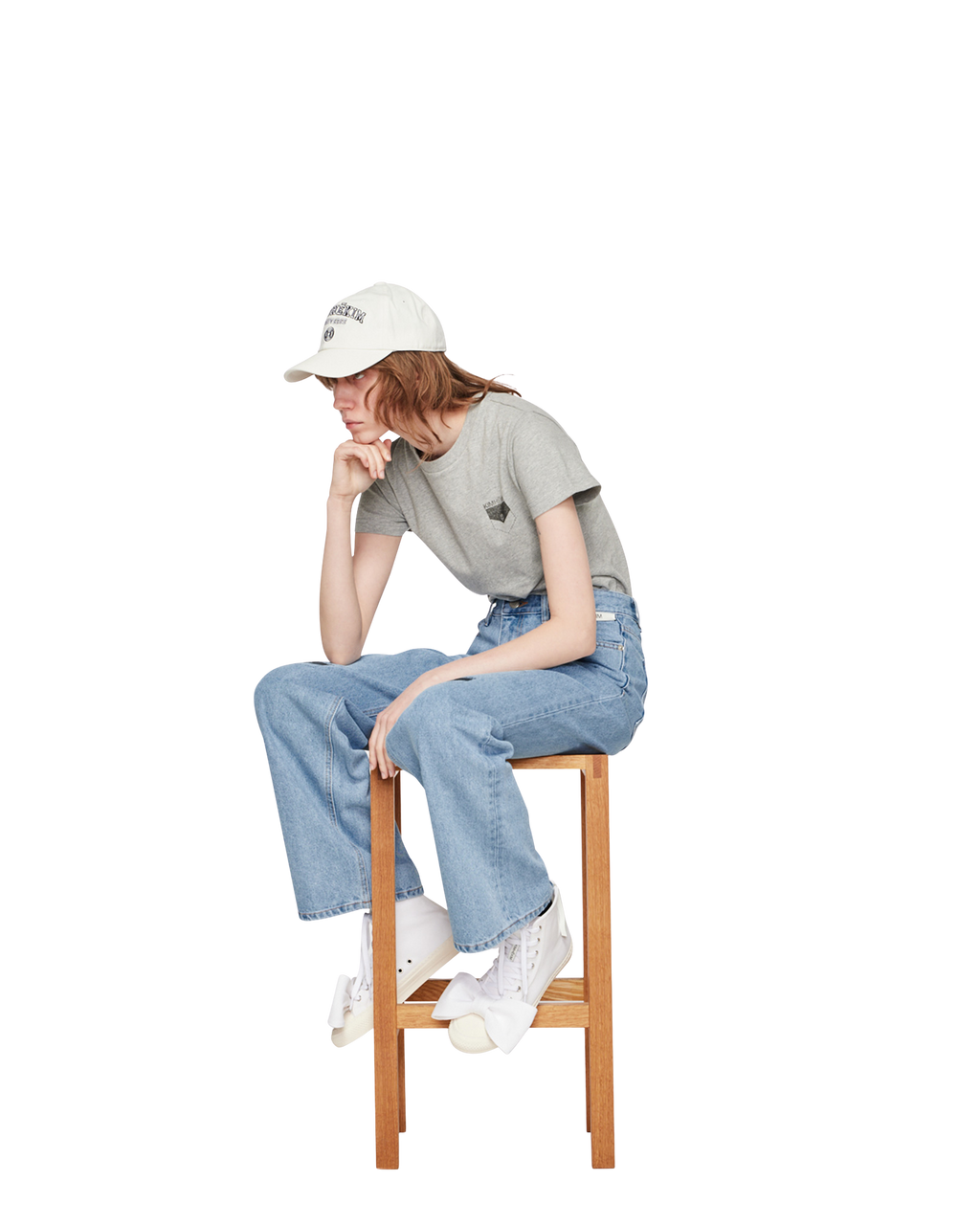 Kimhe Kim - Universe Baseball Cap (White) product image 5 | TRAB K-Fashion Australia