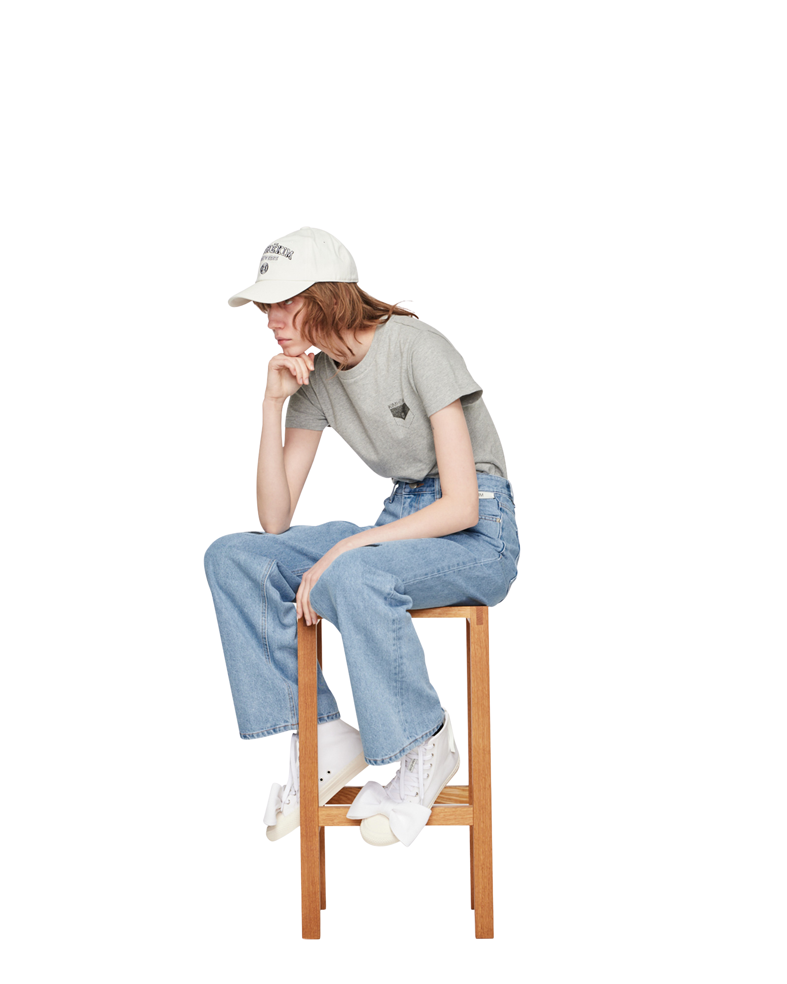 Kimhe Kim - Universe Baseball Cap (White) product image 5 | TRAB K-Fashion Australia