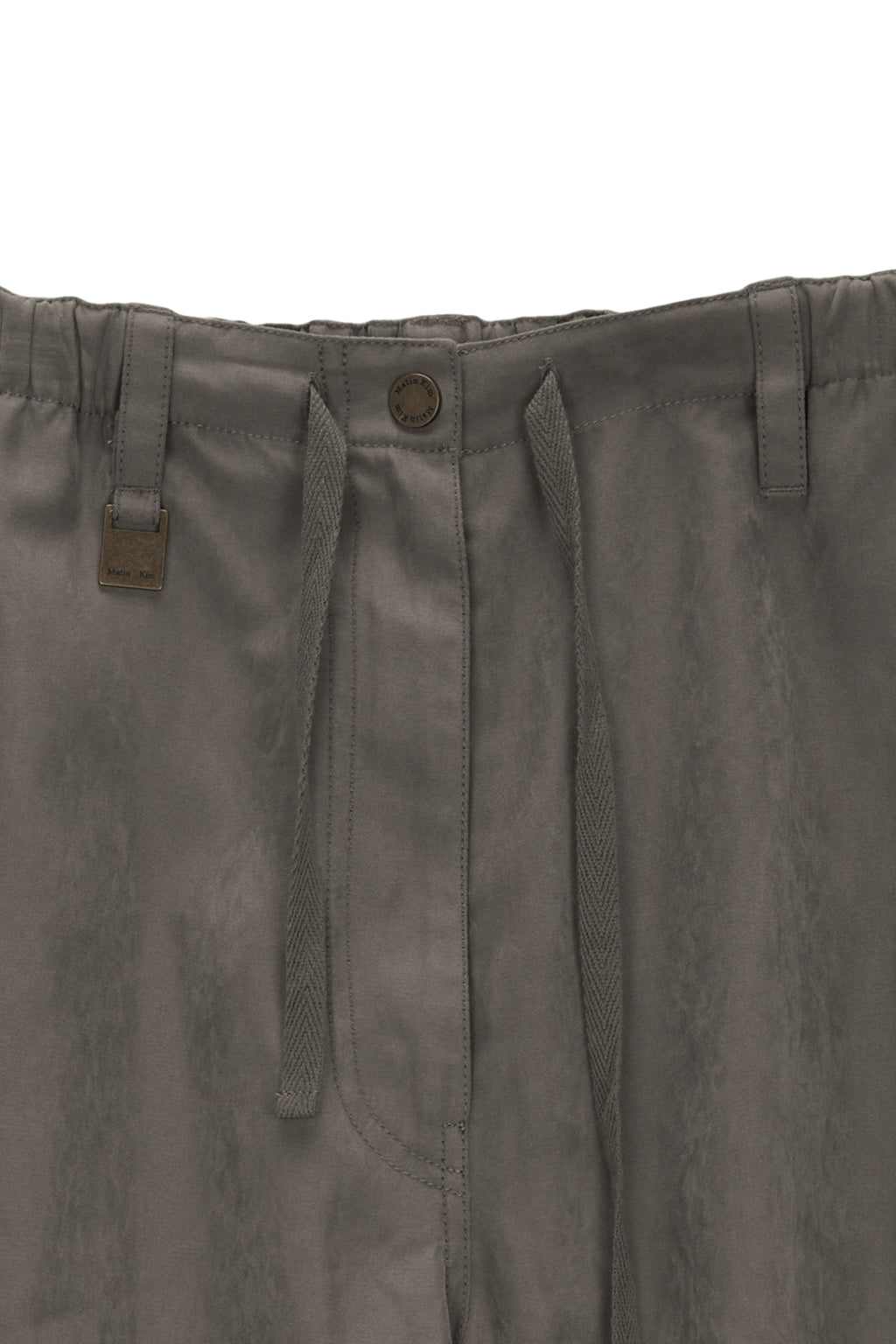 Matin Kim - Soft Washed Cargo Pants (Khaki Brown) product image 3 | TRAB K-Fashion Australia
