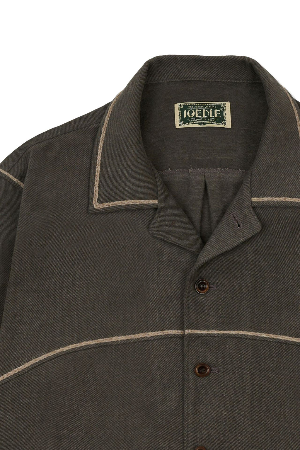 Ioedle - Rope Shirt (Gray) product image 4 | TRAB K-Fashion Australia