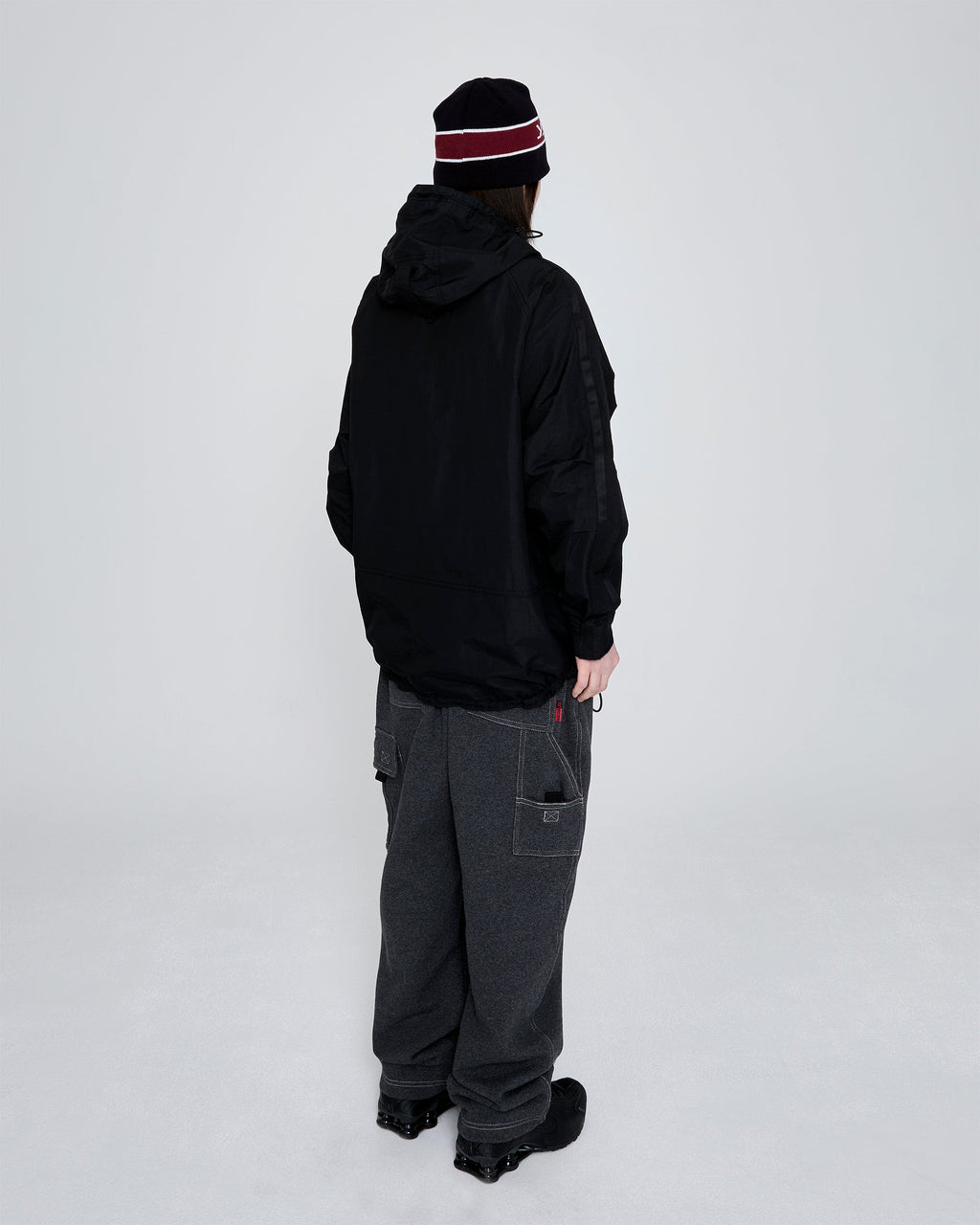 yeseyesee - Striking Windbreaker (Black) product image 12 | TRAB K-Fashion Australia