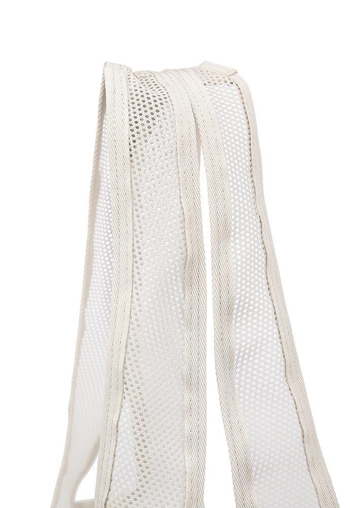 Art if acts - 'Art' Mesh Shopper Bag (Ecru) product image 9 | TRAB K-Fashion Australia