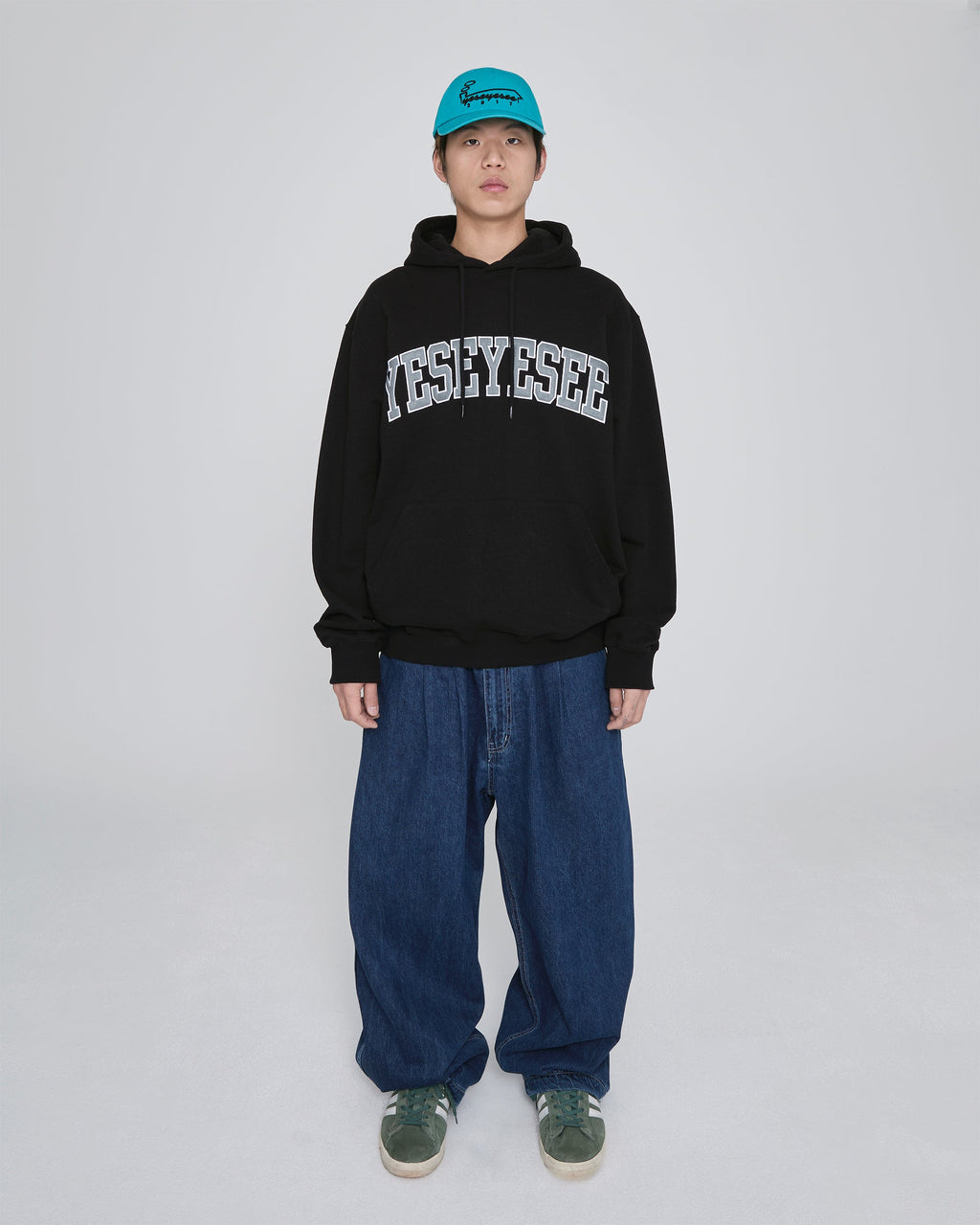 yeseyesee - Arch Logo Hoodie (Black) product image 7 | TRAB K-Fashion Australia