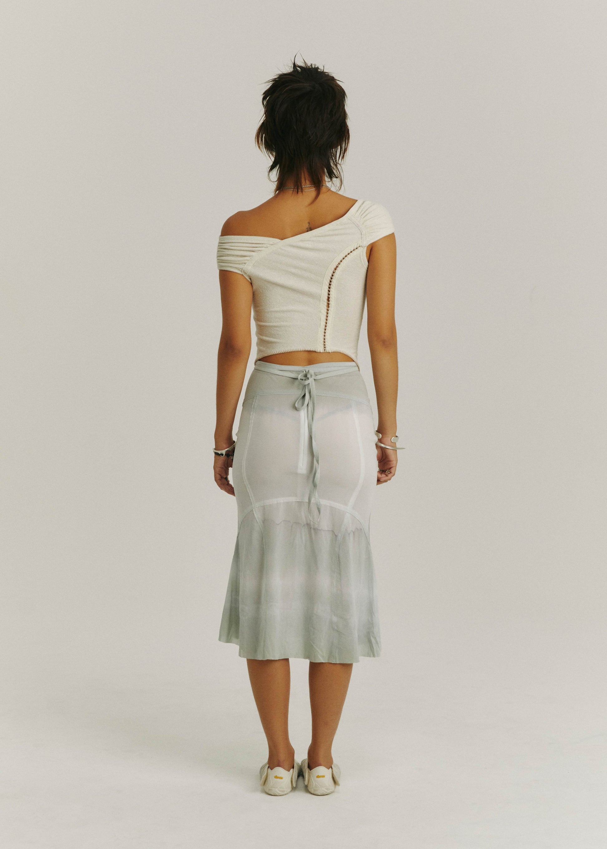 Hyein Seo - Cross Stitch Top (Ivory) product image 3 | TRAB K-Fashion Australia