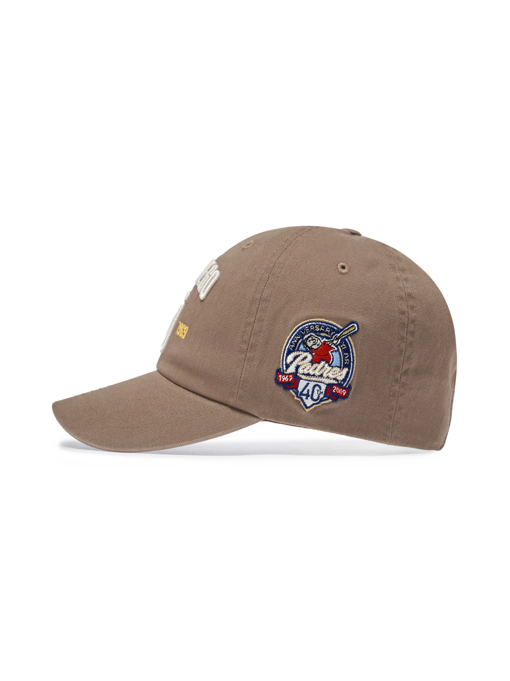 MLB Korea - MLB Cooperstown Patch Unstructured Ball Cap San Diego Padres (Beige) product image 3 | TRAB K-Fashion Australia