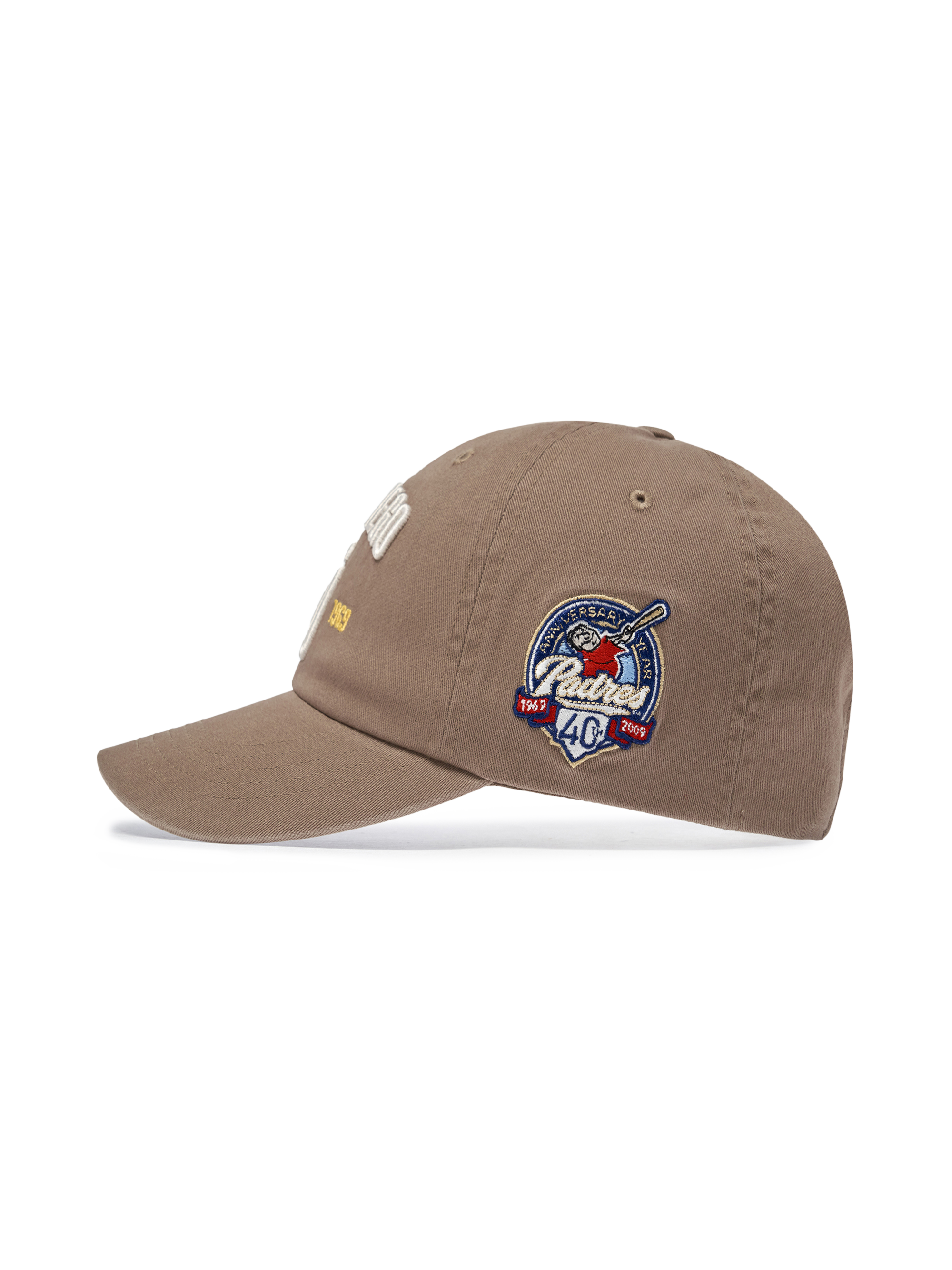 MLB Korea - MLB Cooperstown Patch Unstructured Ball Cap San Diego Padres (Beige) product image 3 | TRAB K-Fashion Australia