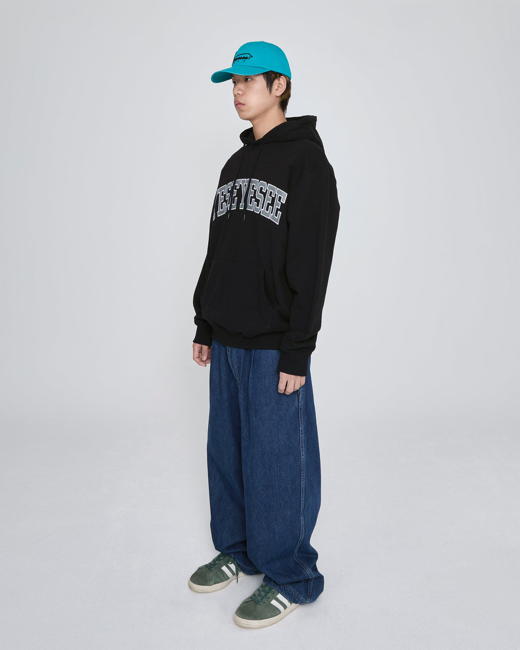 yeseyesee - Arch Logo Hoodie (Black) product image 8 | TRAB K-Fashion Australia